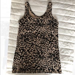 Animal print tank